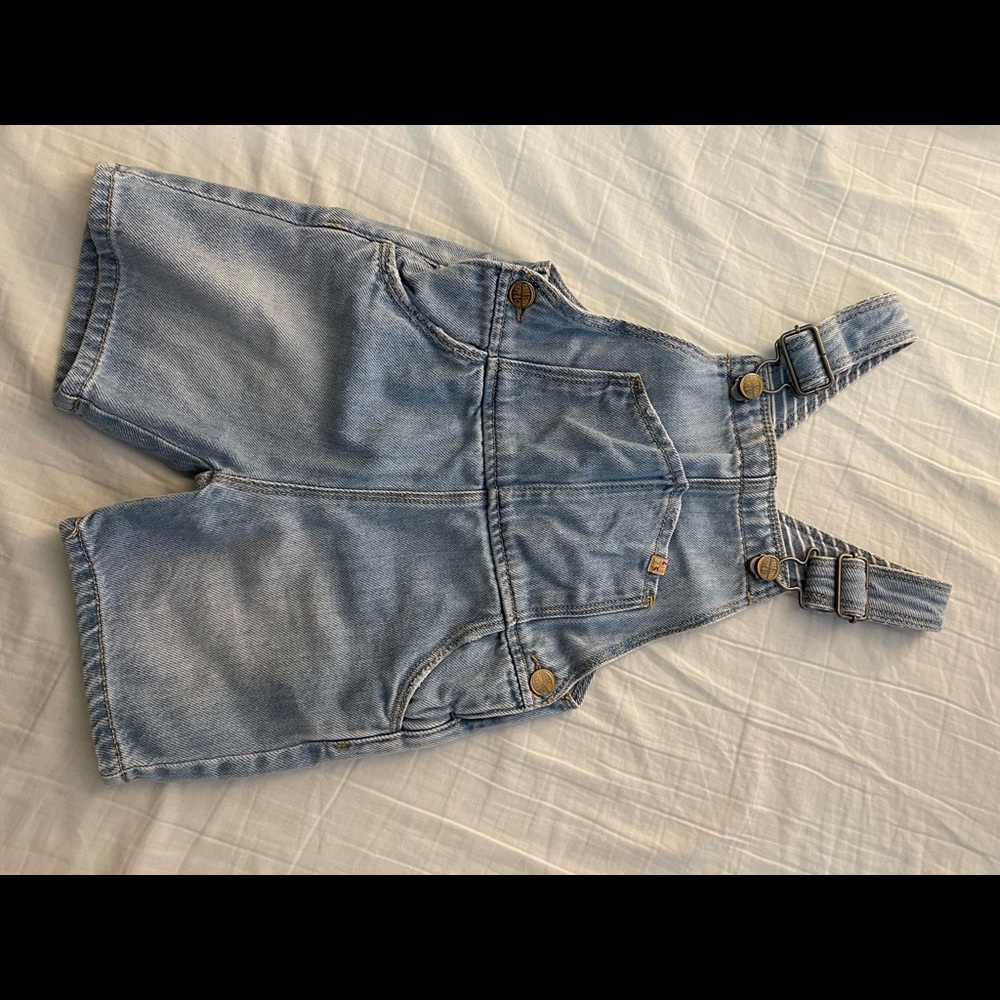Zara Baby Jean Overall 9-12m